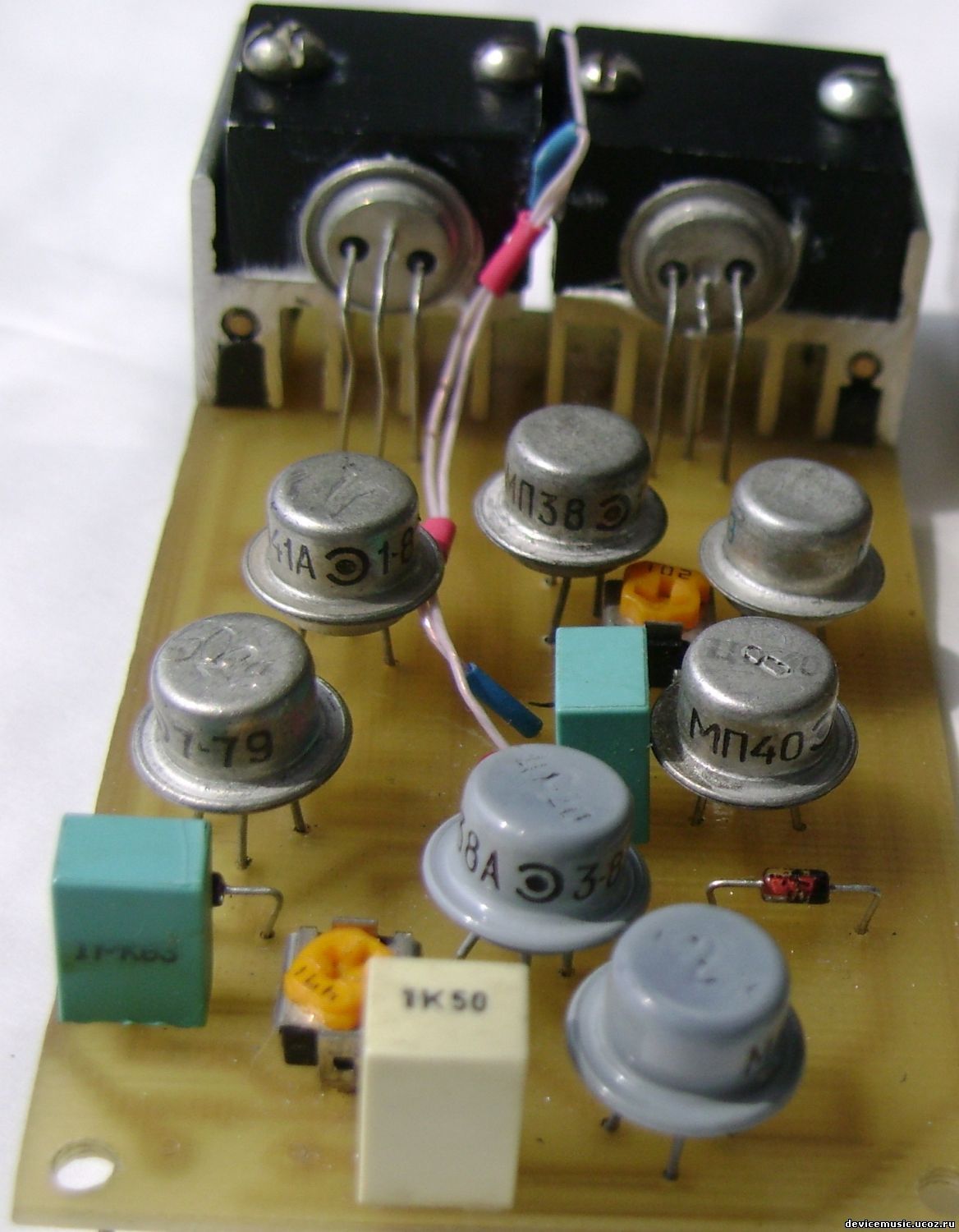 Усилитель для наушников на Ge транзисторах