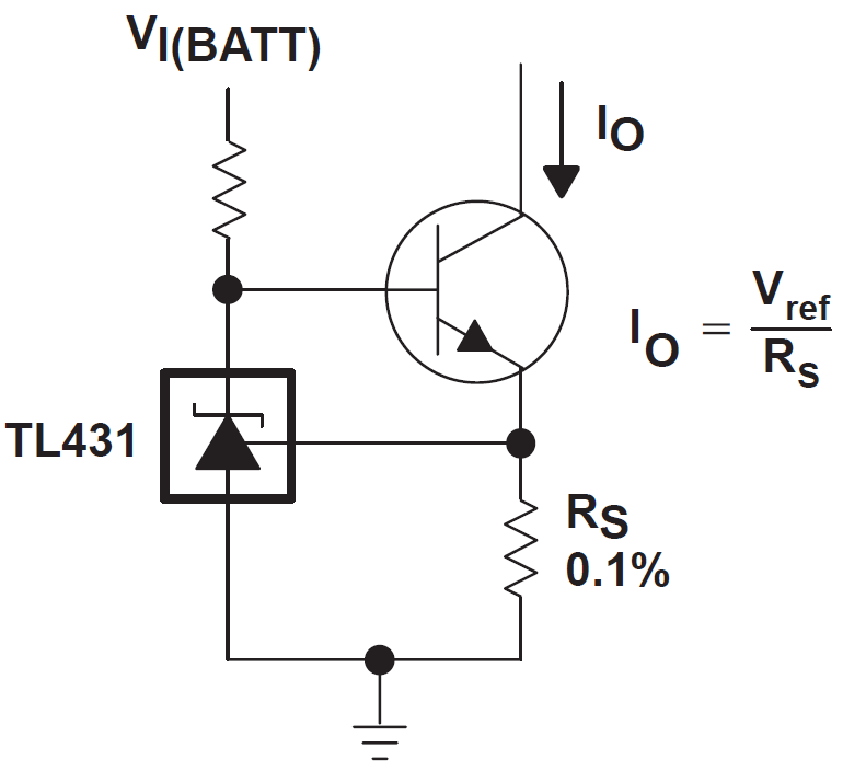 Прецизионный источник тока на TL431